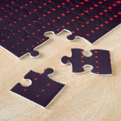Digitale urbane Landschaft, bunte Plätze. Puzzle (Seite)