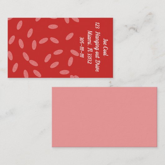 Digitale Visitenkarte (Vorne/Hinten)