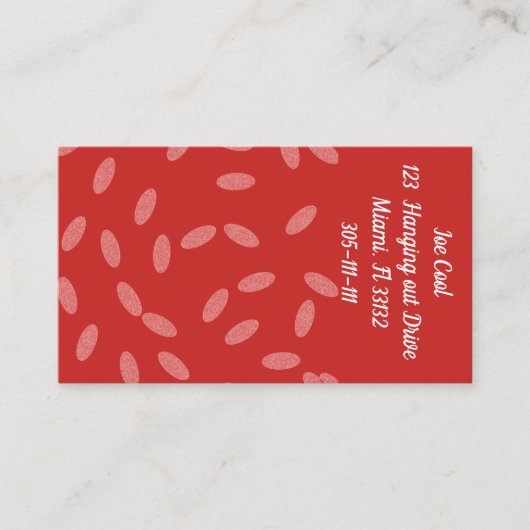 Digitale Visitenkarte (Vorderseite)