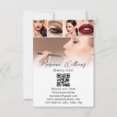 digitale Visitenkarte ql Code 5 Foto Karte (Vorderseite)