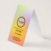 Digitale Visitenkarte Visitenkarten (Rückseite)