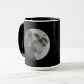 Digitale Vollmond-Tasse Tasse (Vorderseite Links)