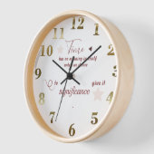 Digitale Wanduhr Zeit (Winkel)