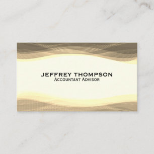 Digitale Waves Kreatives Abstrakt Visitenkarte