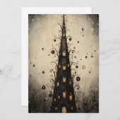 Digitale Weihnachtskarten - Einzigartige Weihnacht Feiertagskarte (Vorne/Hinten)