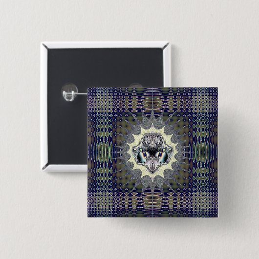 Digitale Welt Button (Vorne & Hinten)