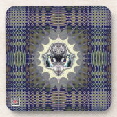 Digitale Welt Getränkeuntersetzer (Vorderseite)