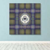 Digitale Welt Leinwanddruck (Insitu (Holzboden))