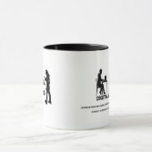 Digitale Welt Tasse (Zentrum)