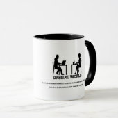 Digitale Welt Tasse (VorderseiteRechts)