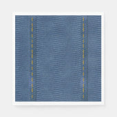 DIGITALE ZAHL SERVIETTE (Vorderseite)