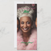 Digitaler 2-Foto-Blumenstrauß-Muttertag Karte (Vorderseite)