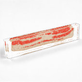 Digitaler Bacon Strip Namensplakette