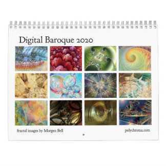 Digitaler Barockkalender 2020 Fraktal Kalender