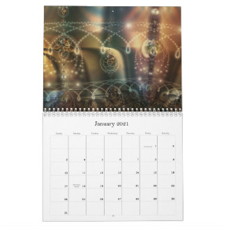 Digitaler Barockkalender 2021 Fraktal Kalender
