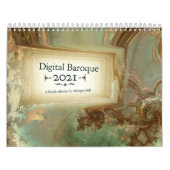 Digitaler Barockkalender 2021 Fraktal Kalender (Titelbild)