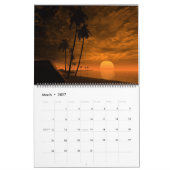 Digitaler Blasfemy Beaches Wall Calendar Kalender (Mär 2027)