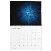 Digitaler Blasphämie Abstrakter Wall-Kalender Kalender (Jan 2027)