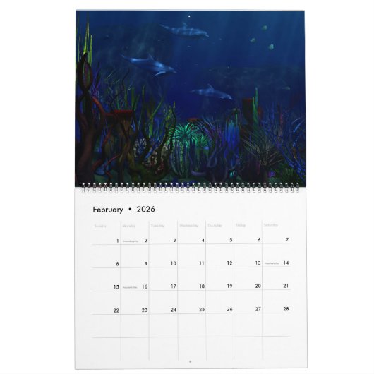 Digitaler Blasphemy Classic-Wall-Kalender Kalender (Feb 2026)