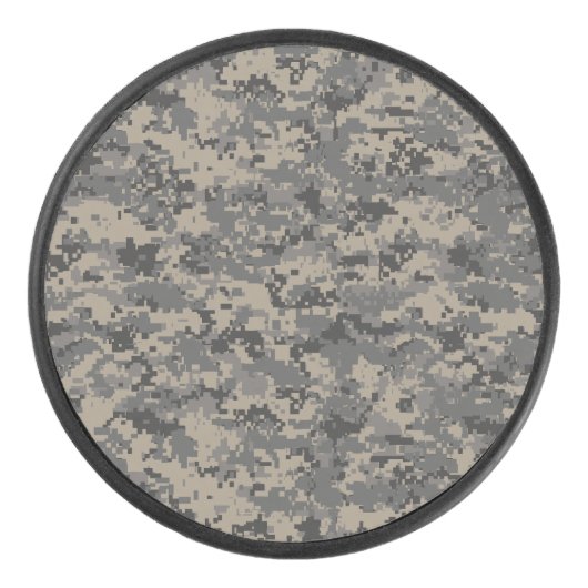 Digitaler Camouflage-Druck für die militärische Ca Eishockey Puck (Vorderseite)