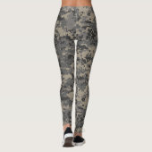 Digitaler Camouflage-Druck für die militärische Ca Leggings (Rückseite)