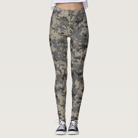 Digitaler Camouflage-Druck für die militärische Ca Leggings (Vorderseite)