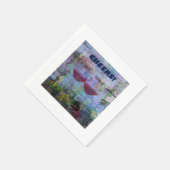 Digitaler Cocktail Napkins Serviette (Ecke)