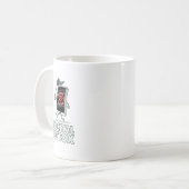 Digitaler Detox Kaffeetasse (Vorderseite Links)