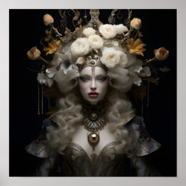 Digitaler Druck der barocken Kunst Poster