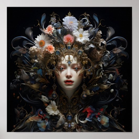 Digitaler Druck der barocken Kunst Poster (Vorne)