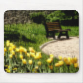 Digitaler Effekt des Gartenstils "Eindruck" Mousepad (Vorne)