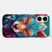 Digitaler Fuchs Case-Mate iPhone Hülle (Rückseite (Horizontal))