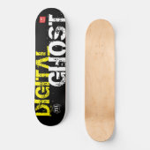 DIGITALER GEIST Skateboard (Vorderseite)