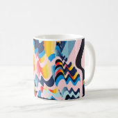 digitaler Glitterkunst-Hintergrund Kaffeetasse (VorderseiteRechts)