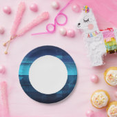 Digitaler High-Tech-Hintergrund Pappteller (Party)