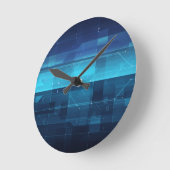 Digitaler Hintergrund Runde Wanduhr (Winkel)