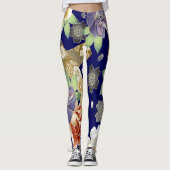 Digitaler Hintergrund | Zazzle_Growshop. Leggings (Vorderseite)