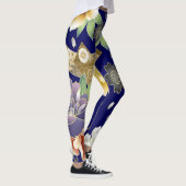 Digitaler Hintergrund | Zazzle_Growshop. Leggings (Rechts)