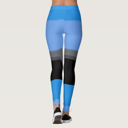 Digitaler Horizont Leggings (Rückseite)