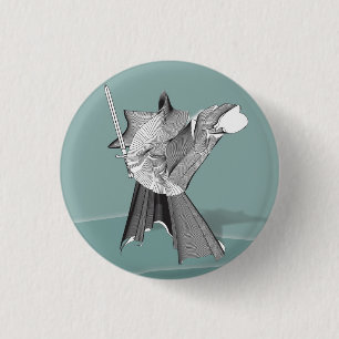 Digitaler Krieger Button