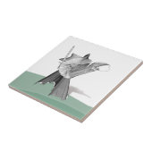 Digitaler Krieger Fliese (Seite)