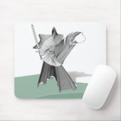 Digitaler Krieger Mousepad (Mit Mouse)