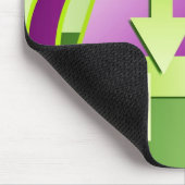 Digitaler Kunstdruck "Schaltplan" Mousepad (Ecke)