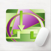 Digitaler Kunstdruck "Schaltplan" Mousepad (Mit Mouse)