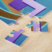 Digitaler Kunstdruck "Schaltplan" Puzzle (Seite)