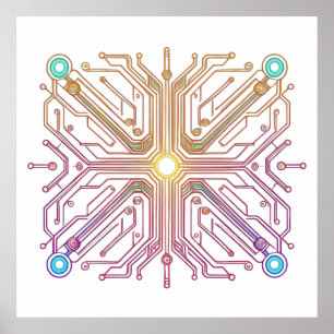 Digitaler Nexus Poster