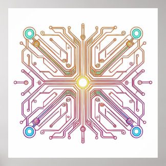 Digitaler Nexus Poster