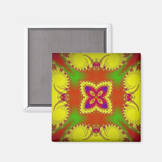 Digitaler Schmetterling Magnet (Vorderseite/Rückseite)