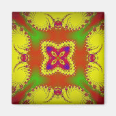 Digitaler Schmetterling Magnet (Vorne)