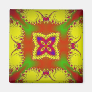 Digitaler Schmetterling Magnet